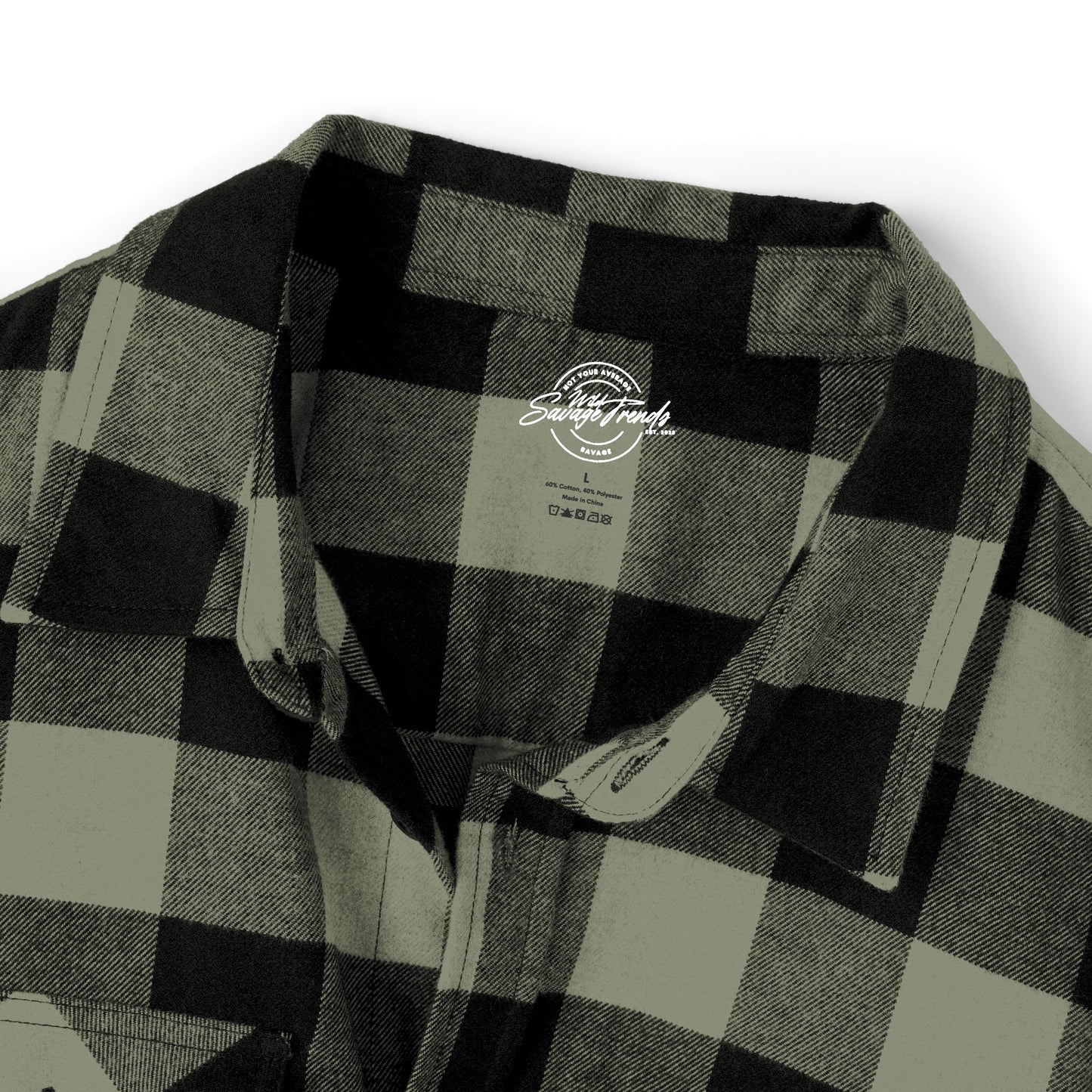 Buffalo Plaid Flannel Shirt