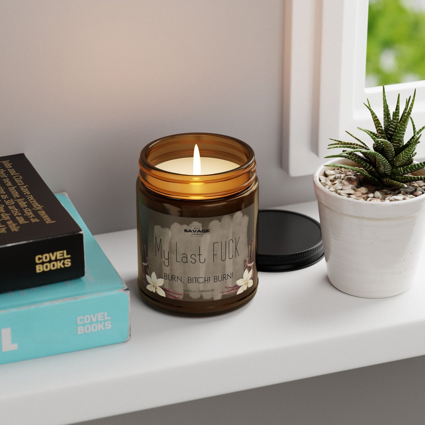 Last F*ck Candle Vanilla Cinnamon