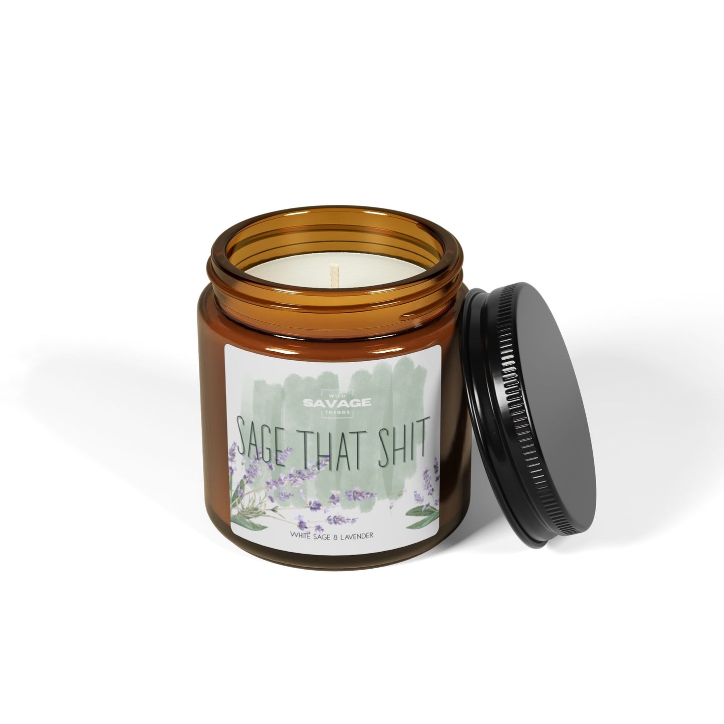 Sage That Shit Candle White Sage Lavender