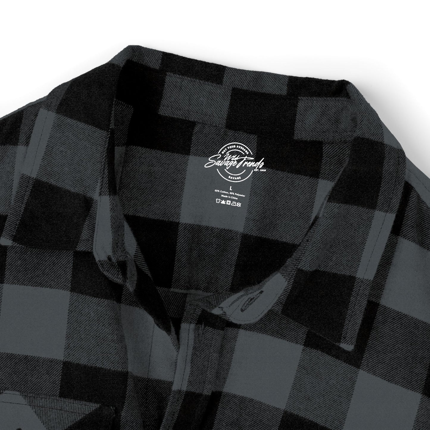 Buffalo Plaid Flannel Shirt