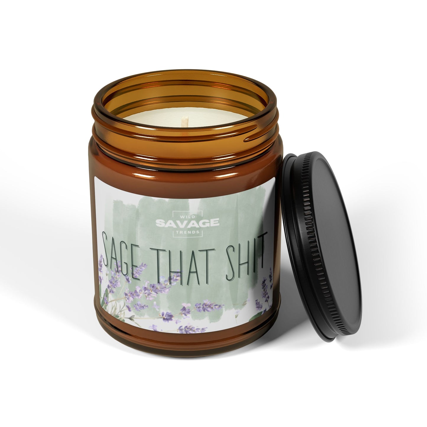 Sage That Shit Candle White Sage Lavender